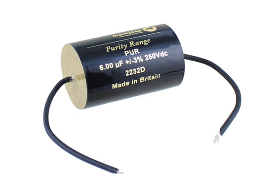PUR6u0H250Vdc | 6,00 µF | 3% | 250 V | PURITY 250V Capacitor