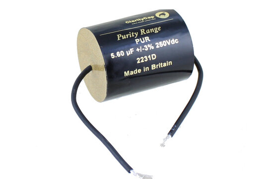 PUR5u6H250Vdc | 5,60 µF | 3% | 250 V | PURITY 250V Capacitor
