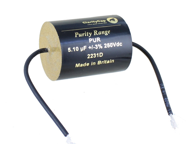PUR5u1H250Vdc | 5,10 µF | 3% | 250 V | PURITY 250V Capacitor