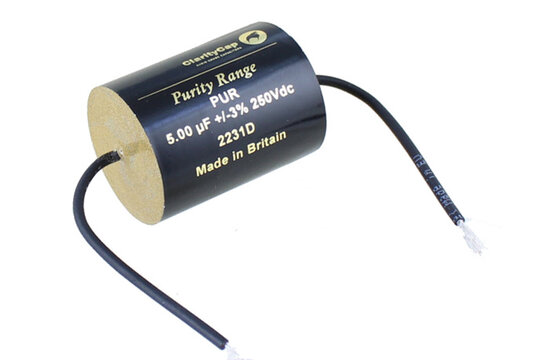 PUR5u0H250Vdc | 5,00 µF | 3% | 250 V | PURITY 250V Capacitor