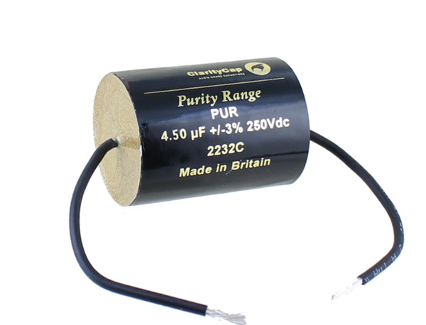 PUR4u5H250Vdc | 4,50 µF | 3% | 250 V | PURITY 250V Kondensator