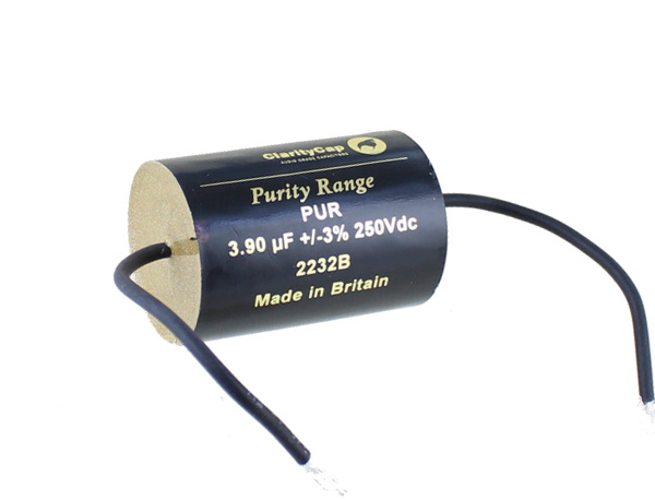 PUR3u9H250Vdc | 3,90 µF | 3% | 250 V | PURITY 250V Condensatore