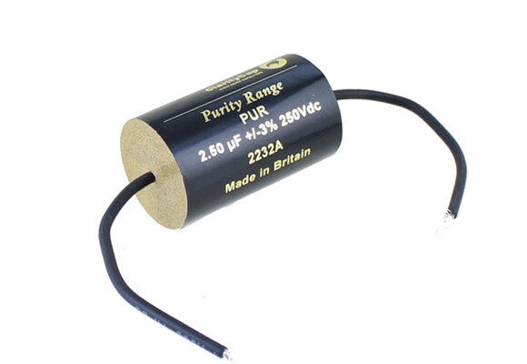 PUR2u5H250Vdc | 2,50 µF | 3% | 250 V