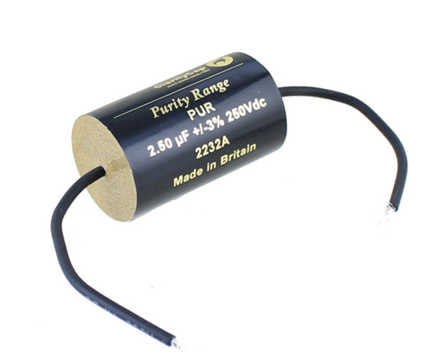 PUR2u5H250Vdc | 2,50 µF | 3% | 250 V | PURITY 250V Capacitor