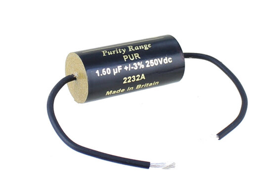 PUR1u6H250Vdc | 1,60 µF | 3% | 250 V | PURITY 250V Capacitor