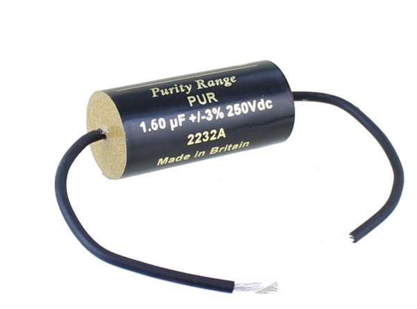 PUR1u6H250Vdc | 1,60 µF | 3% | 250 V | PURITY 250V Capacitor