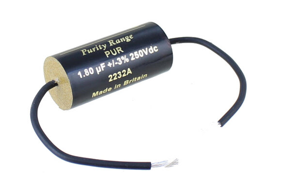 PUR1u8H250Vdc | 1,80 µF | 3% | 250 V