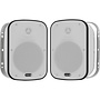IO65XTW 6-1/2" IP66 2-Way Indoor/Outdoor Speaker Pair with Radiator White