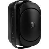 IO65XTB 6-1/2" IP66 2-Way Indoor/Outdoor Speaker Pair with Radiator Black