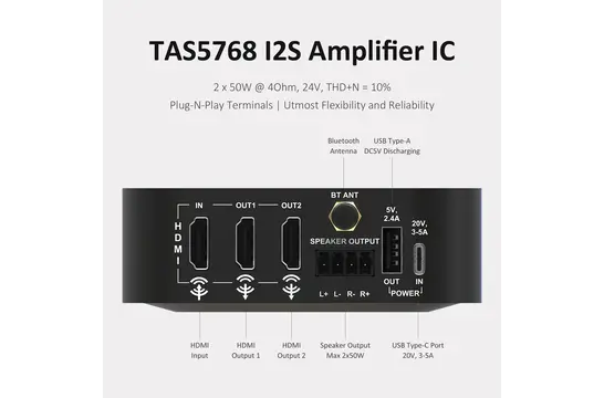 BerryBak HEV250 Stereo Amplifier