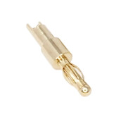 012-0120 Gold plated Banana Plug 4mm