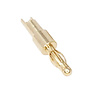 012-0120 Gold plated Banana Plug 4mm