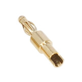 012-0120 Gold plated Banana Plug 4mm