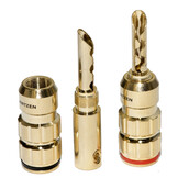 012-0130 BFA style Banana Plug Pair 4mm