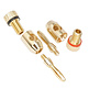 012-0140 Gold Banana Plug Pair 4mm