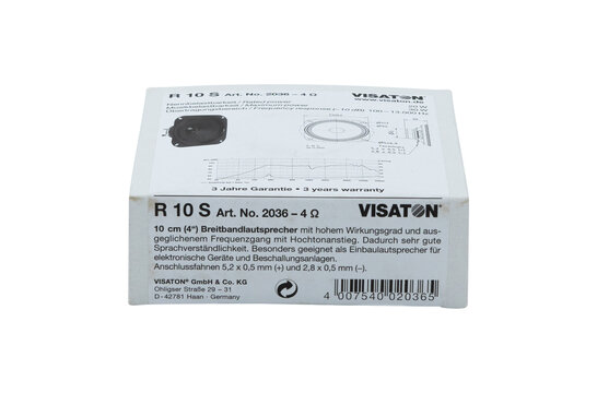 R 10 S - 4 Woofer a Gamma Completa