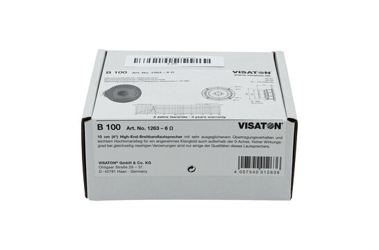 B 100 Woofer a Gamma Completa