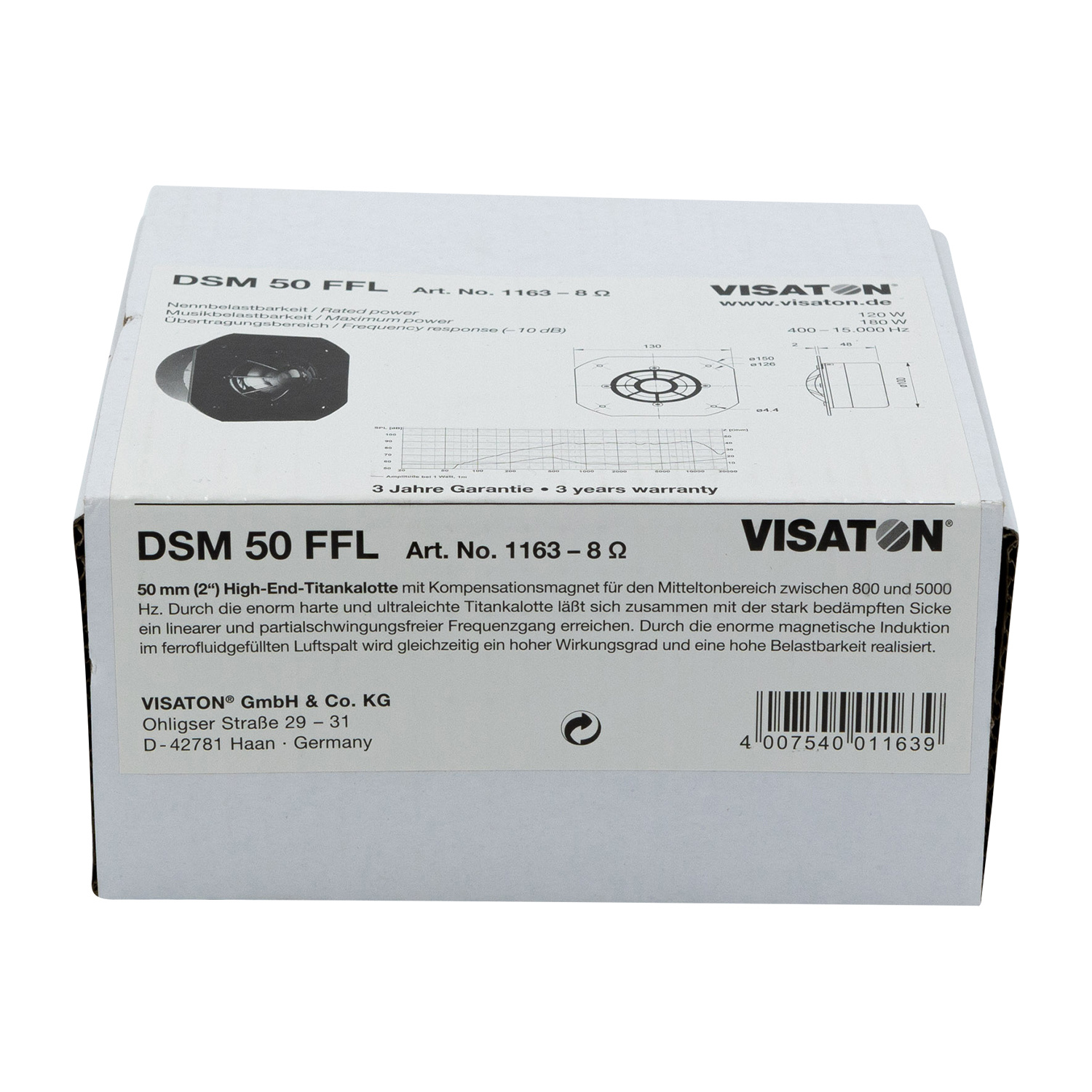 DSM 50 FFL Mid-range Dome