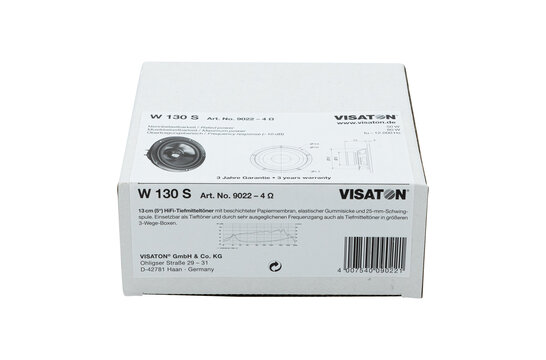 W 130 S - 4 Woofer Medio-Bassi