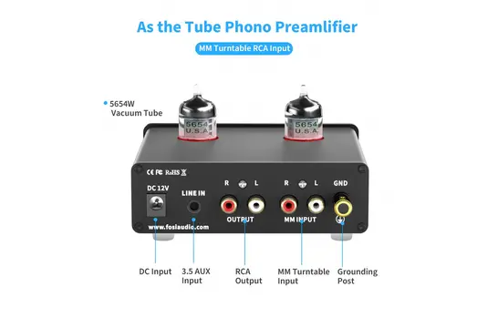 BOX X4 Phono PreAmplificatore