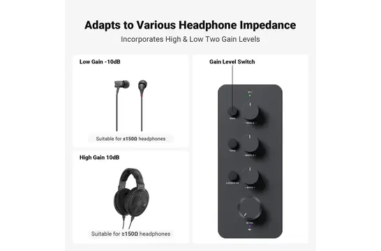 SK01 Tragbar Headphone verstärker & Vorverstärker