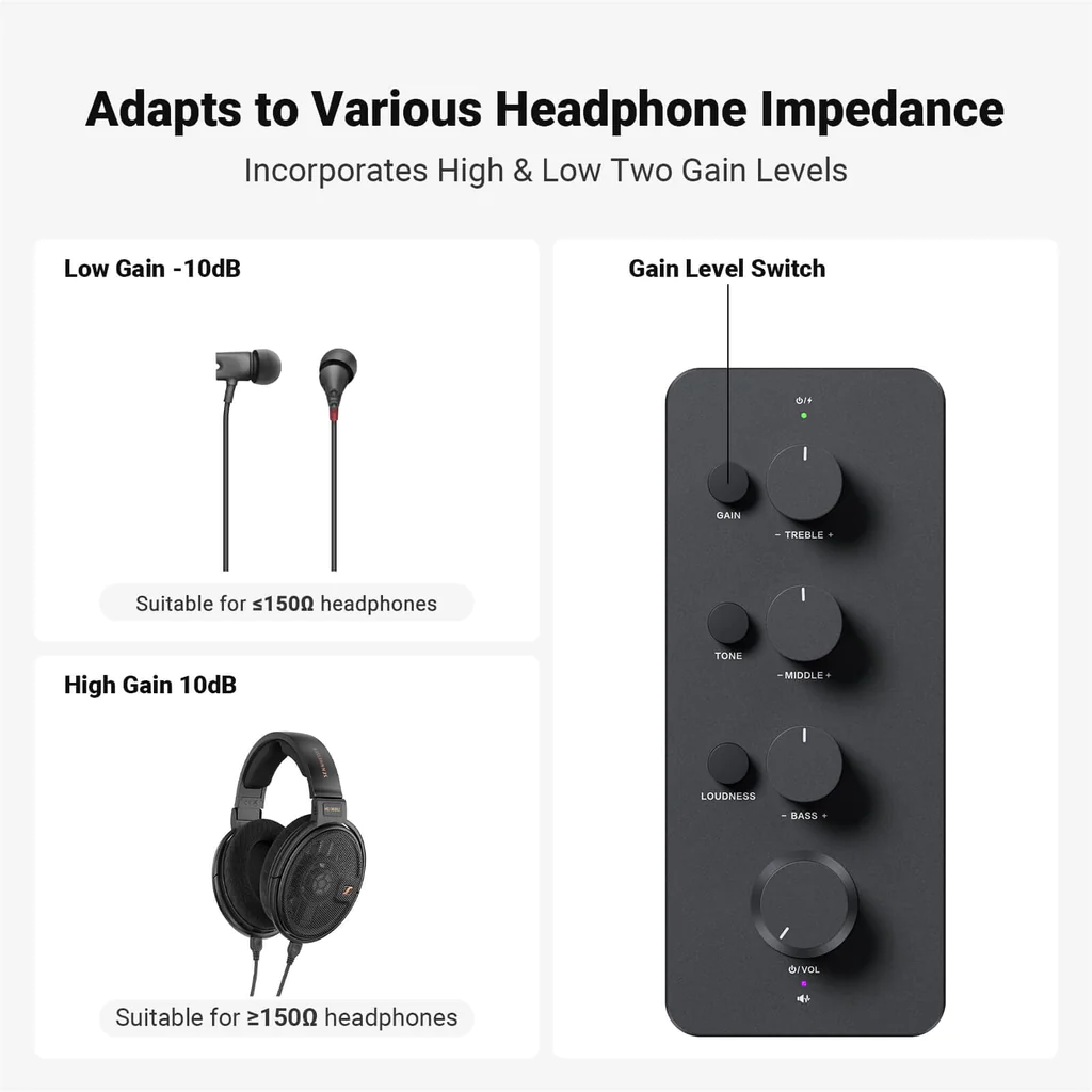 SK01 Tragbar Headphone verstärker & Vorverstärker