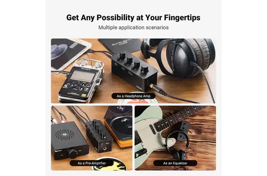 SK01 Portable Amplificatore per Cuffie & PreAmplificatore