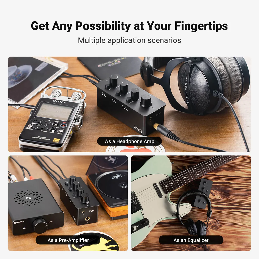 SK01 Tragbar Headphone verstärker & Vorverstärker