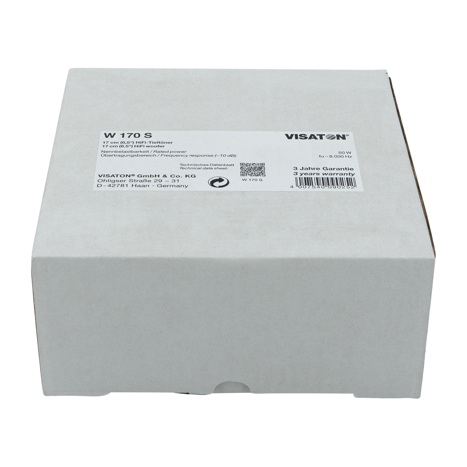 W 170 S - 8 Bass-midwoofer