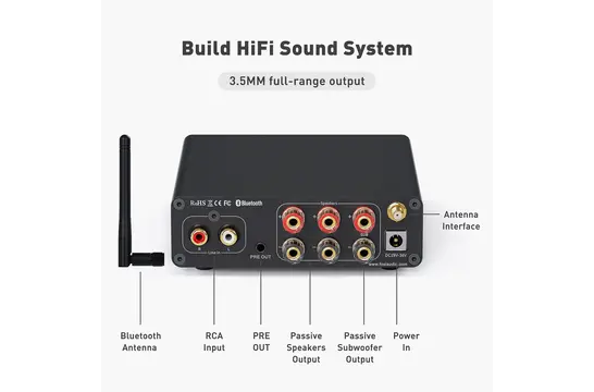 BT30D PRO 2.1 Power verstärker
