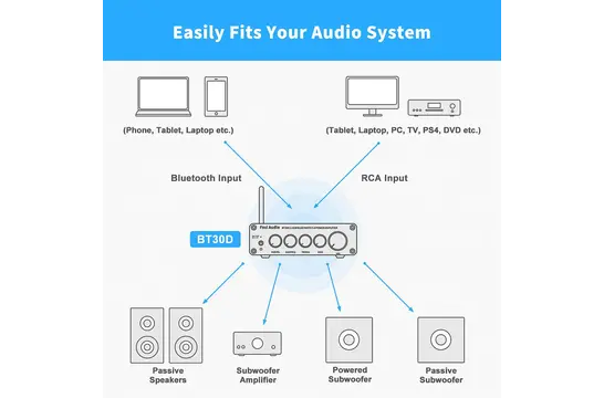 BT30D 2.1 Amplificatore