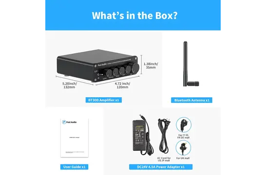 BT30D 2.1 Amplificatore