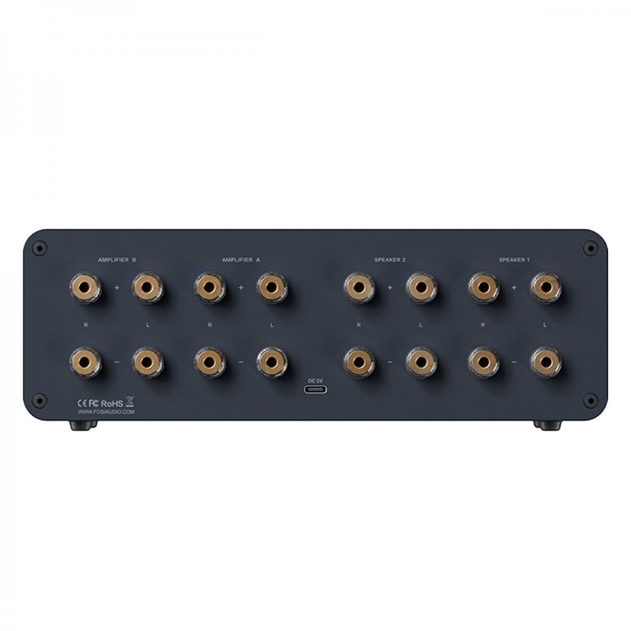 LC30 verstärker Speaker Switcher 2-In-2 Out Dual Analog VU Meter - Orange