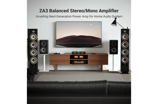 ZA3 Balanced Stereo Amplifier 2CH Mono Amp