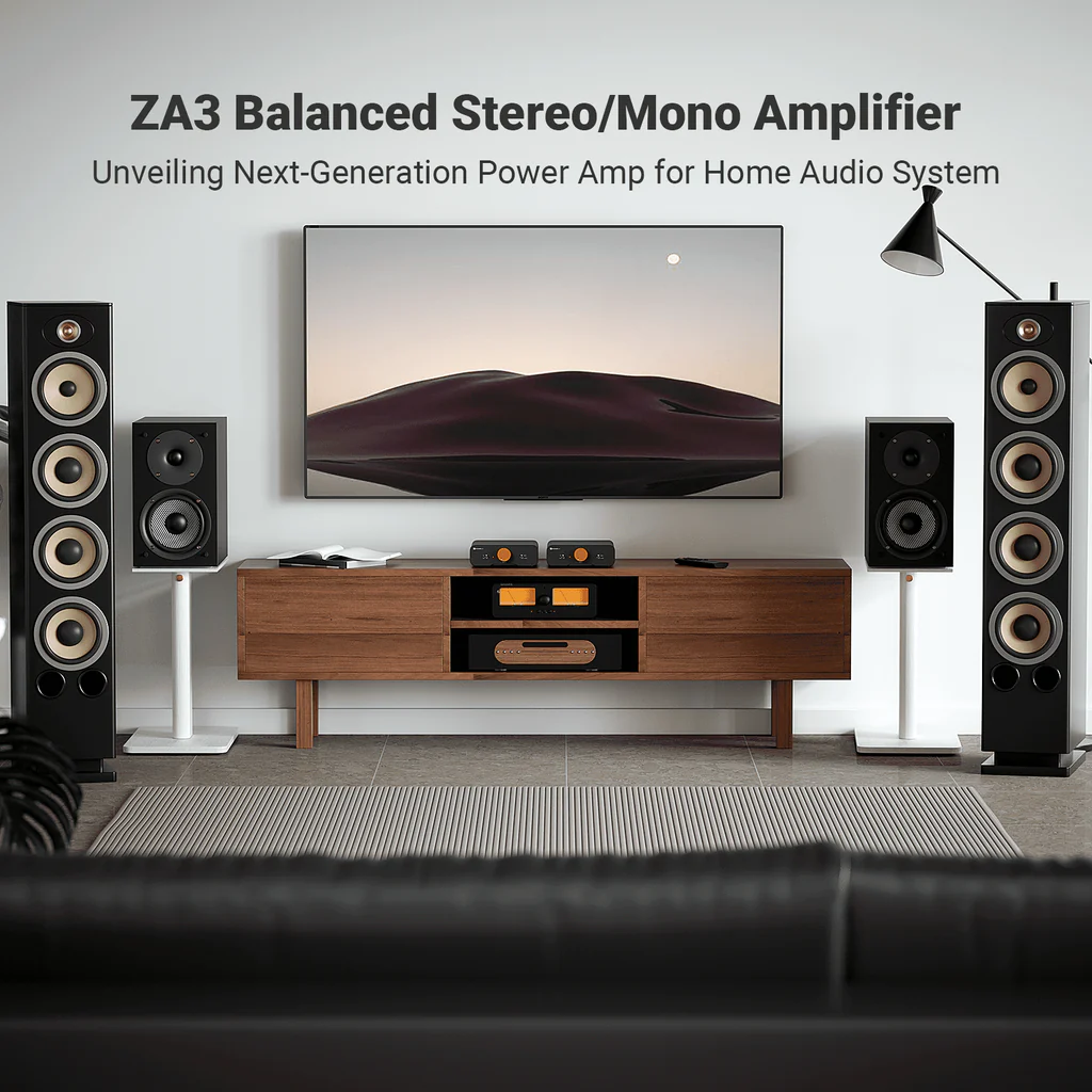 ZA3 Balanced Stereo Amplifier 2CH  Amp