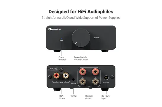 V3 Stereo Amplifier TPA3255