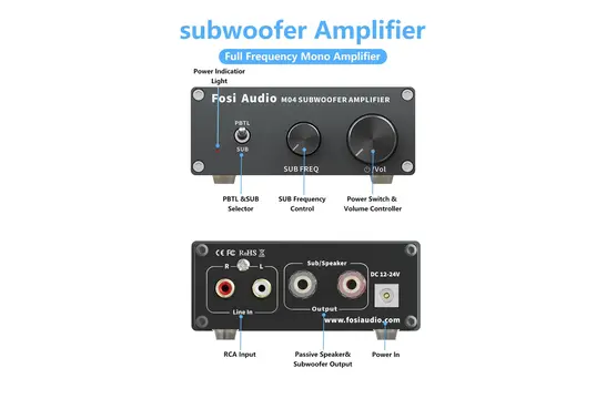 M04 Amplificatore Mono