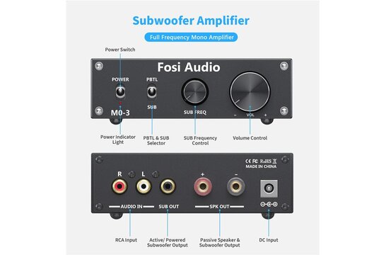 M03 Amplificatore Mono
