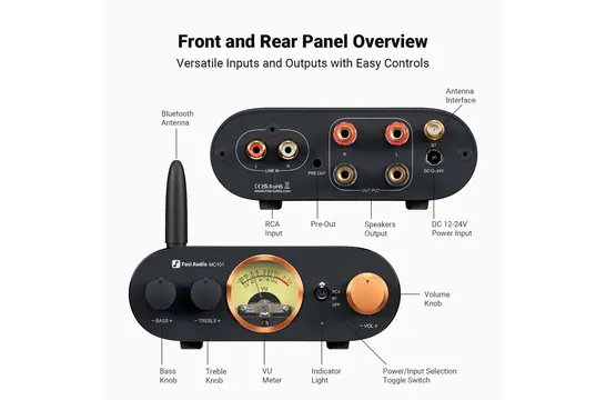 MC101 Amplificatore Stereo