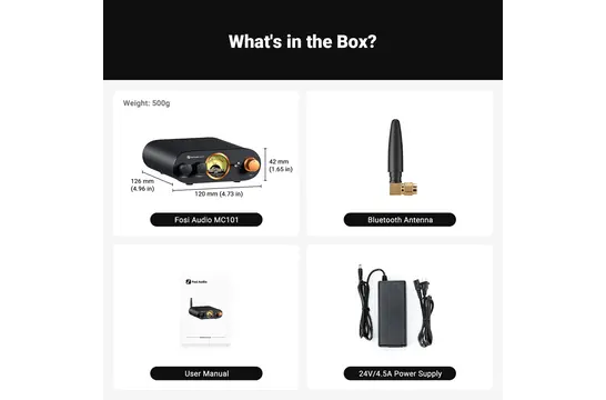 MC101 Stereo Amplifier w/ VU Meter