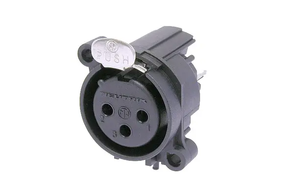 NC3FAV Female chassis XLR 3p