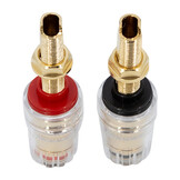 012-0200 Gold Binding Post Pair M8