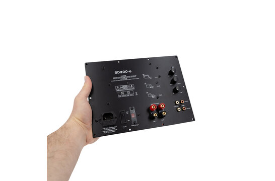 SD300-6 300W Class D Subwoofer Plate Amplifier Module with 6 dB at 30 Hz