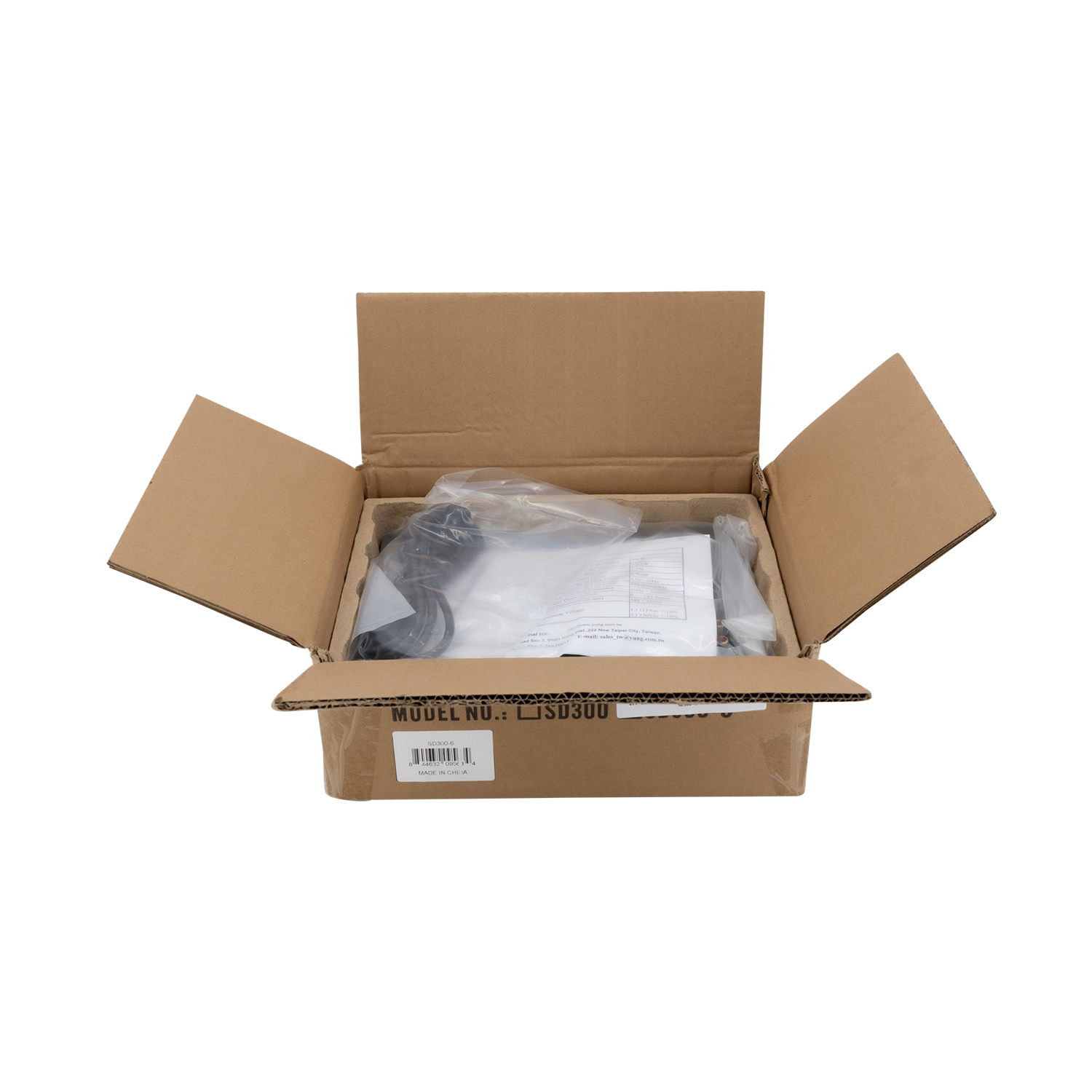 SD300-6 300W Class D Subwoofer Plate Amplifier Module with 6 dB at 30 Hz