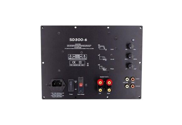 SD300-6 Subwoofer-Plattenverstärker
