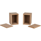 Micro Bookshelf | 1,13 L | Flatpack