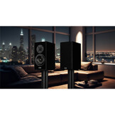 OPAL1 Bookshelf Speaker Pair Gloss Black