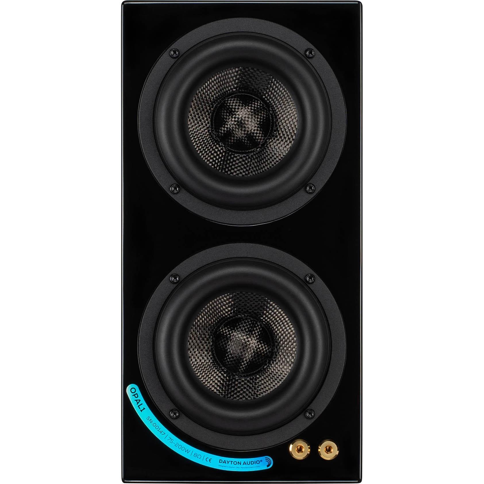 OPAL1 Bookshelf Speaker Pair Gloss Black