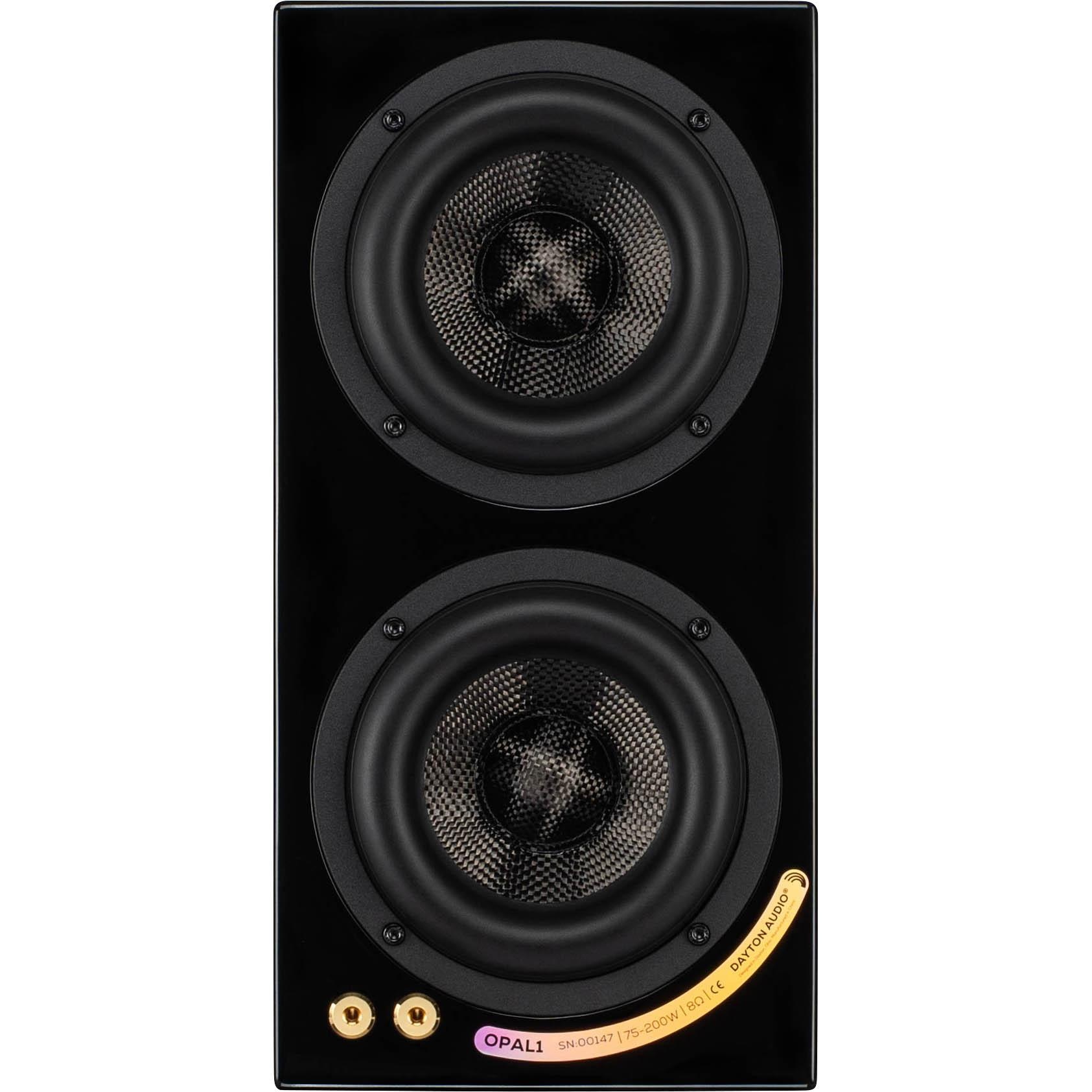 OPAL1 Bookshelf Speaker Pair Gloss Black