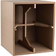 Knock-Down MDF 113 Liter Subwoofer Cabinet with Blank Baffle | up to 18'' sub
